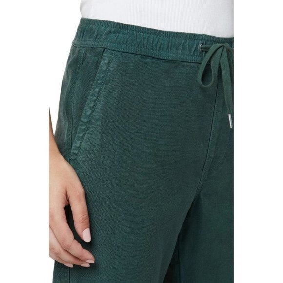 HUDSON JEANS High Waist Roll Hem Linen Blend Pants - Medium - NWT - Picture 2 of 6